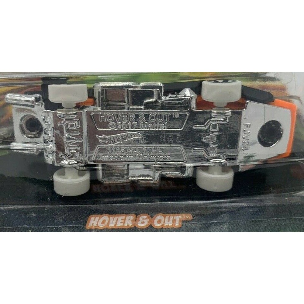NEW Hot Wheels Halloween HOVER & OUT #3/6 Black & Orange GJV96-K611 2019 ON CARD - Picture 7 of 12